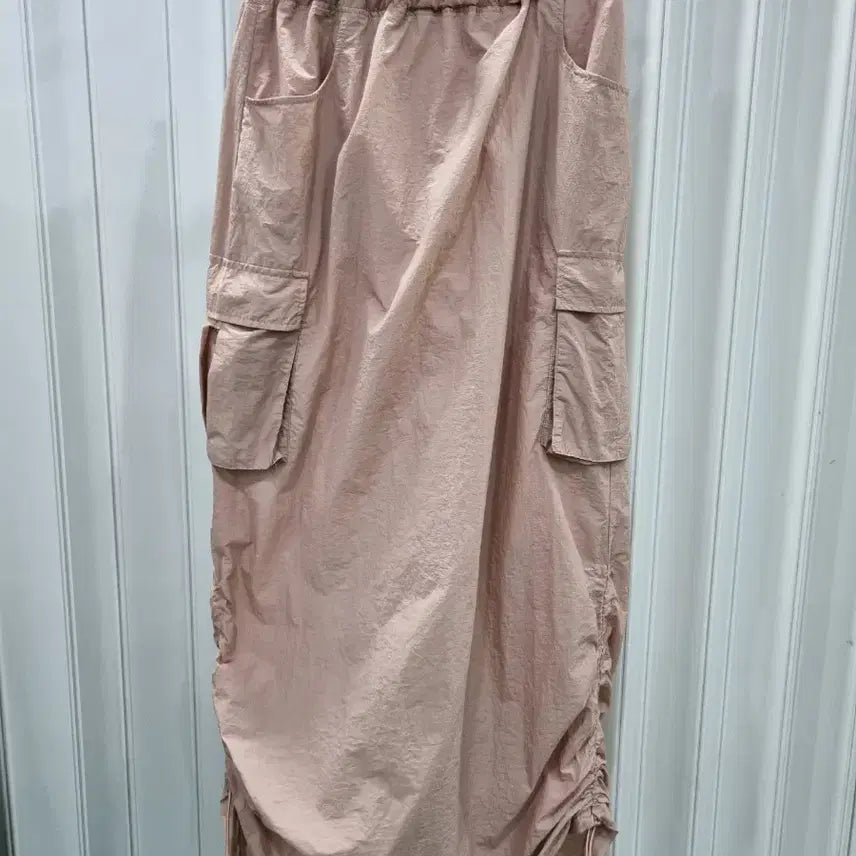 [BUNJANG] 8seconds Cargo Long Skirt Beige / 에잇세컨즈 카고 스커트 롱 베이지