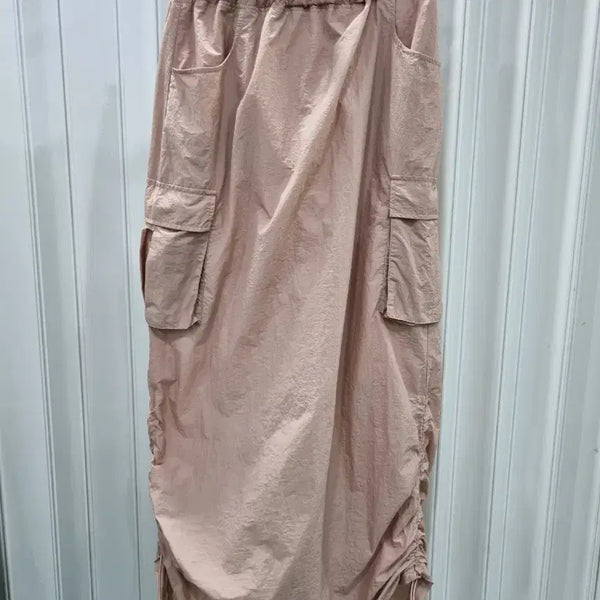 [BUNJANG] 8seconds Cargo Long Skirt Beige / 에잇세컨즈 카고 스커트 롱 베이지