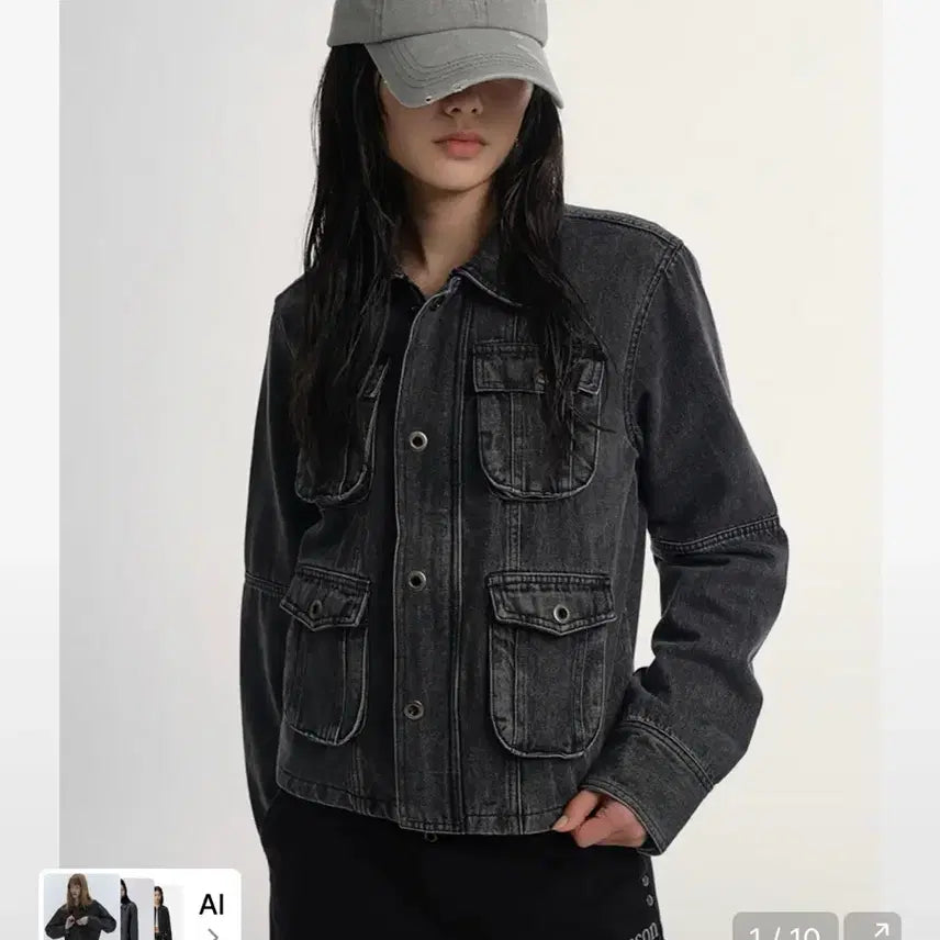 [BUNJANG] AzON TAN DENIM JACKET / 무배) 애즈온 TAN DENIM JACKET 탄 데님 자켓