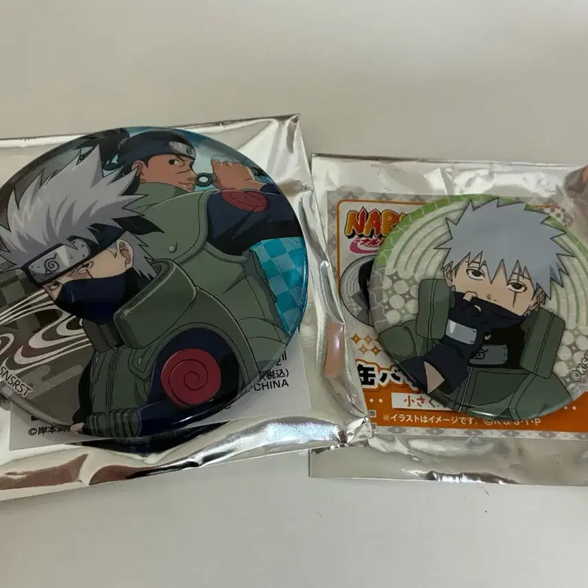 [BUNJANG] Naruto Kakashi Can Badge Bundle Set / 나루토 카카시 캔뱃지 일괄