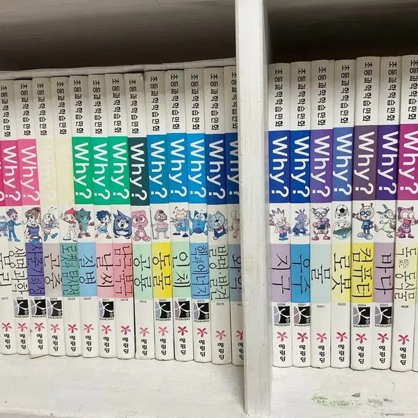 [BUNJANG] Why? Science Learning Comic Book Set (29 Volumes) / why? 도서