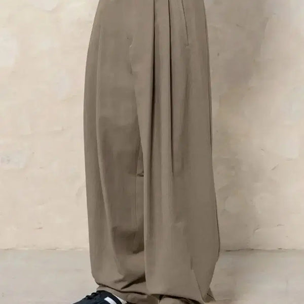 [BUNJANG] Begin202 Washed Cotton Dobby Pants Washed Beige / (3) 비긴202 워시드 코튼 도비 팬츠 [워시드 베이지]
