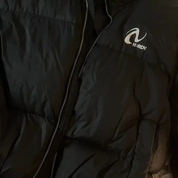[BUNJANG] Nerdy Padded Jacket Black / NERDY 패딩 블랙