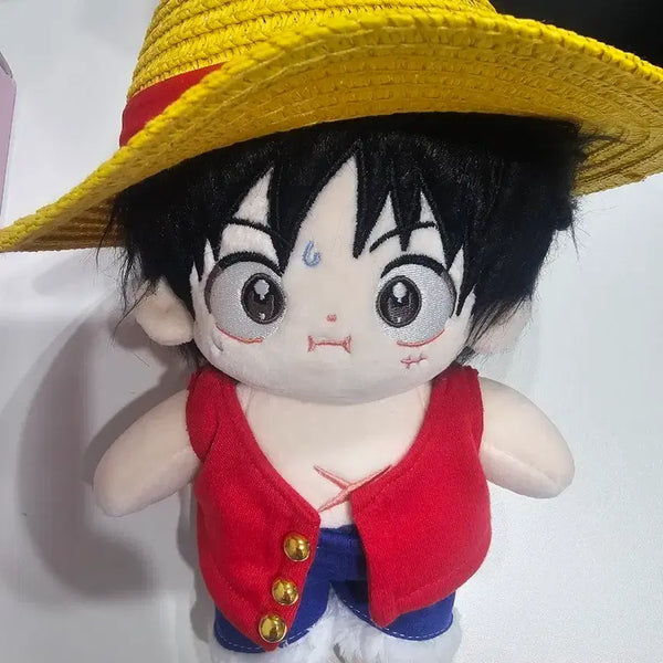 [BUNJANG] One Piece Monkey D. Luffy 20cm Cotton Doll (with clothes) / 원피스 몽키 d 루피 비공굿 20cm 솜인형 솜깅 팝니다.(옷 포함)