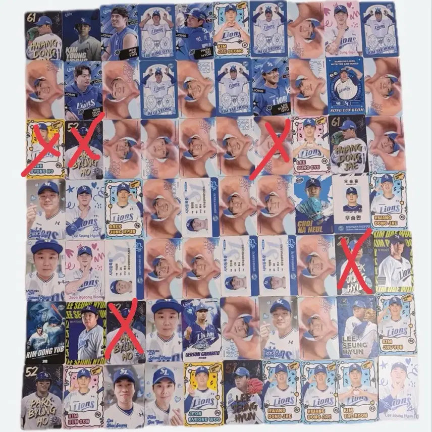 [BUNJANG] Samsung Lions Photocard / 삼성라이온즈 포토카드(개당 800)