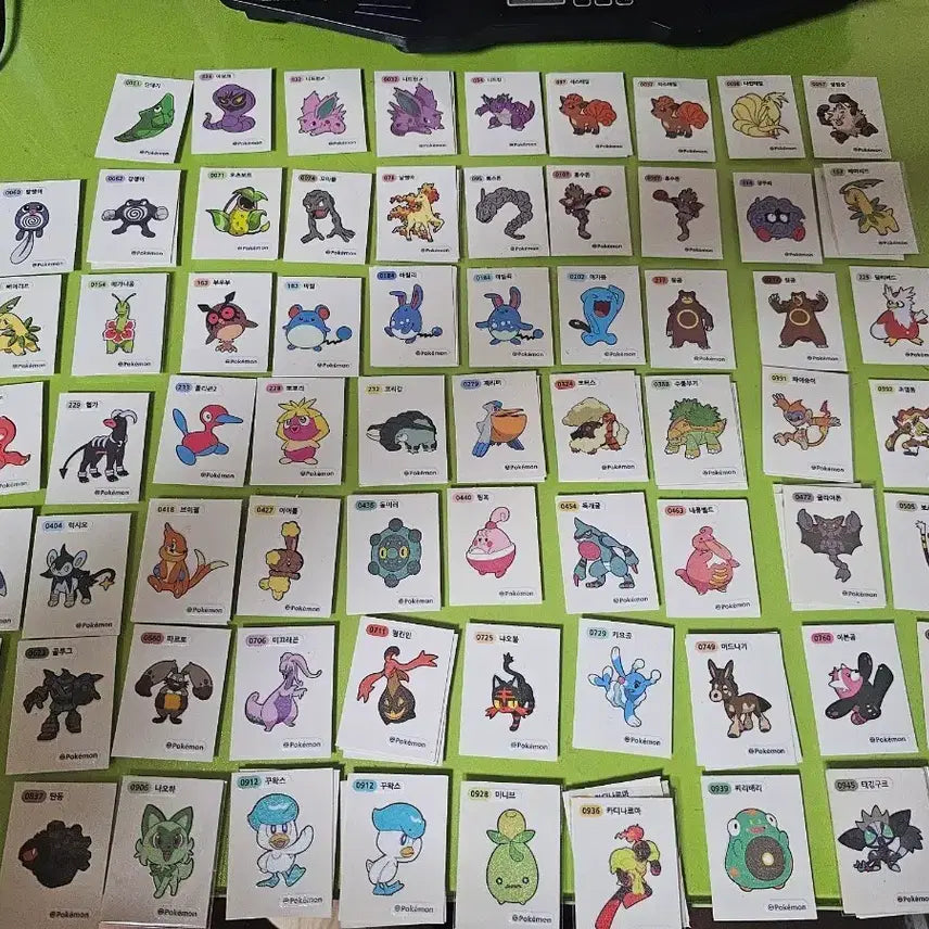 [BUNJANG] Pokemon Stickers / 포켓몬띠부씰 판매합니다.