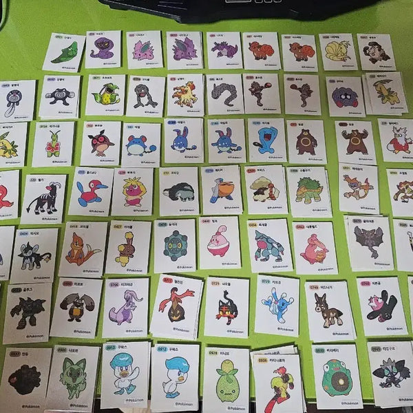 [BUNJANG] Pokemon Stickers / 포켓몬띠부씰 판매합니다.