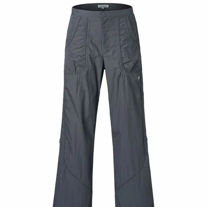 [BUNJANG] COYSEIO Side Zipper Line Pants Grey / 코이세이오 사이드 지퍼 라인 팬츠 그레이