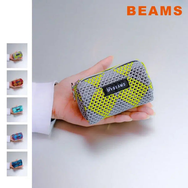 [BUNJANG] BEAMS bPr Diamond Mesh Pouch XS / 빔즈 bPr 다이아몬드 메쉬 파우치 XS