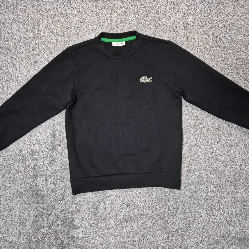 [BUNJANG] Lacoste Women's Sweatshirt Size 90 Black / 라코스테 여성 맨투맨 90