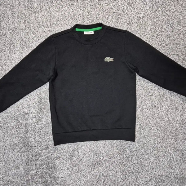 [BUNJANG] Lacoste Women's Sweatshirt Size 90 Black / 라코스테 여성 맨투맨 90
