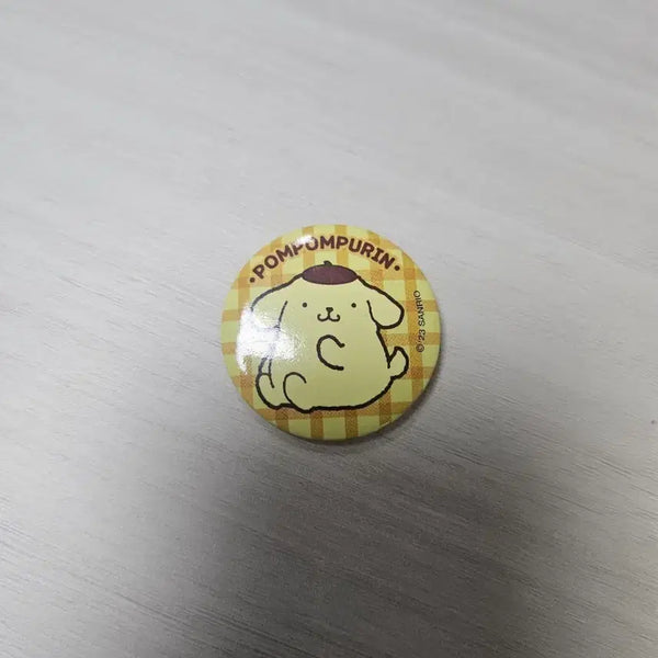 [BUNJANG] Sanrio Pompompurin Can Badge / 산리오 폼폼푸린 캔뱃지