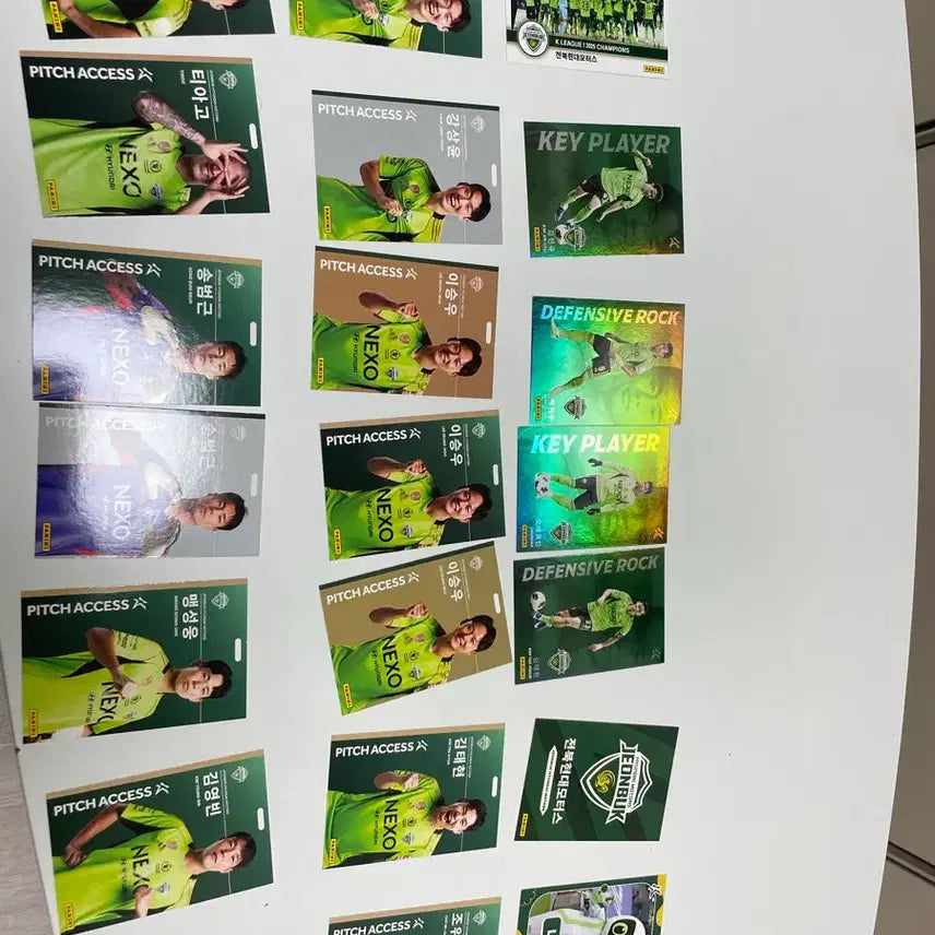 [BUNJANG] Jeonbuk Hyundai 2026 Panini Card Bundle Set (20 cards) / 전북현대 2026 파니니 20장 일괄