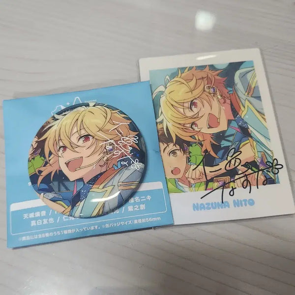 [BUNJANG] Ensemble Stars Nazuna 10th Anniversary Can Badge Set - Ra*bits, Tomoya, Hajime, Mitsuru / [판매] 앙스타 나즈나 10주년 캔뱃지 파샷츠 라빗츠 토모야 하지메 미츠루 공구 누이 애니메이트 이베코레