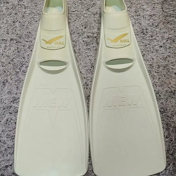 [BUNJANG] GULL MUPIN Duck Feet Fins - Ivory / GULL 걸 뮤핀 오리발 S