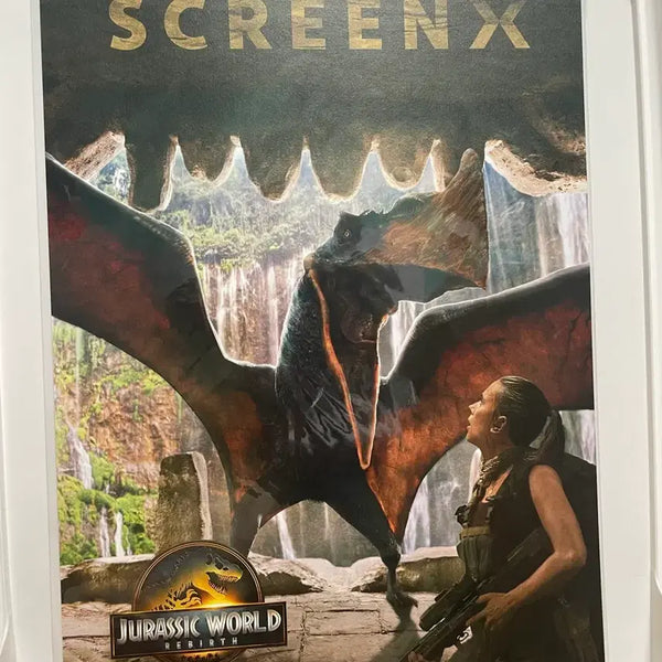 [BUNJANG] Jurassic World ScreenX Poster / 쥬라기 월드 스크린엑스 포스터