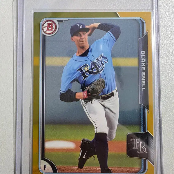 [BUNJANG] 2015 MLB Blake Snell Gold Border Card Tampa Bay Rays / 2015 mlb 블레이크 스넬 골드 보더카드 템파베이레이스