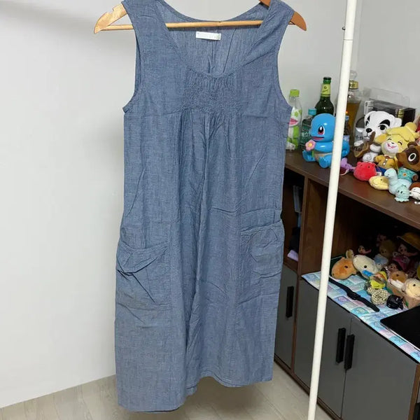 [BUNJANG] Vintage Denim Dress / 빈티지 청원피스 마루빈티지