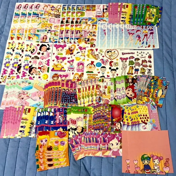 [BUNJANG] Avatar Shug, Classic Game Manhwa Die-Cut Stickers - Bundle Set / 애니인스 아바타 슈 고전 게임만화 인믹 일괄