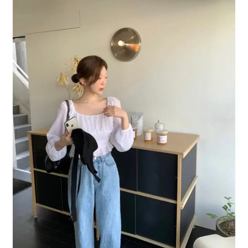 [BUNJANG] Sober Some Blouse / 소버샵 sober 썸 블라우스 some blouse