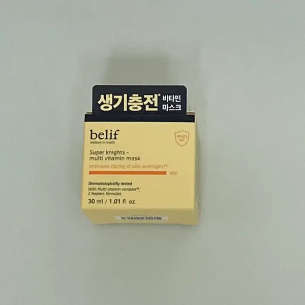 [BUNJANG] Belif Super Knights Multi-Vitamin Mask 30ml / 빌리프 슈퍼 나이츠 멀티 비타민 마스크 30ml