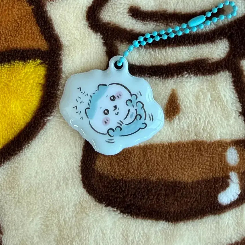[BUNJANG] Chiikawa Hachiware Baby Plush Keychain / 치이카와 하치와레 베이비 푹신 말랑 키링