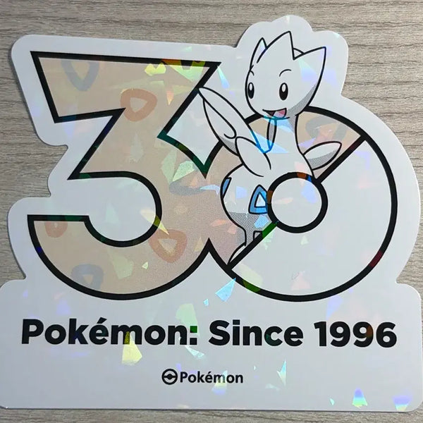 [BUNJANG] Pokemon 30th Anniversary Togetic Sticker / 포켓몬 30주년 기념 스티커 토게틱