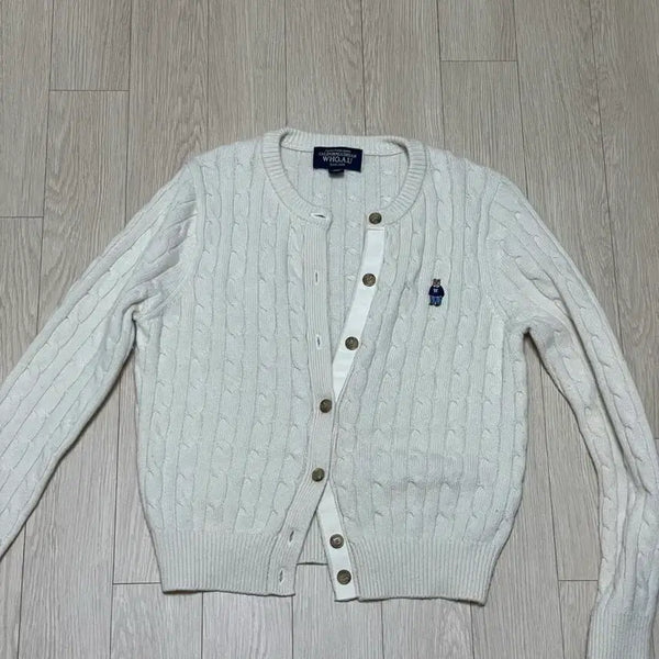 [BUNJANG] Whoo You Cable Knit Cardigan / 후아유 가디건