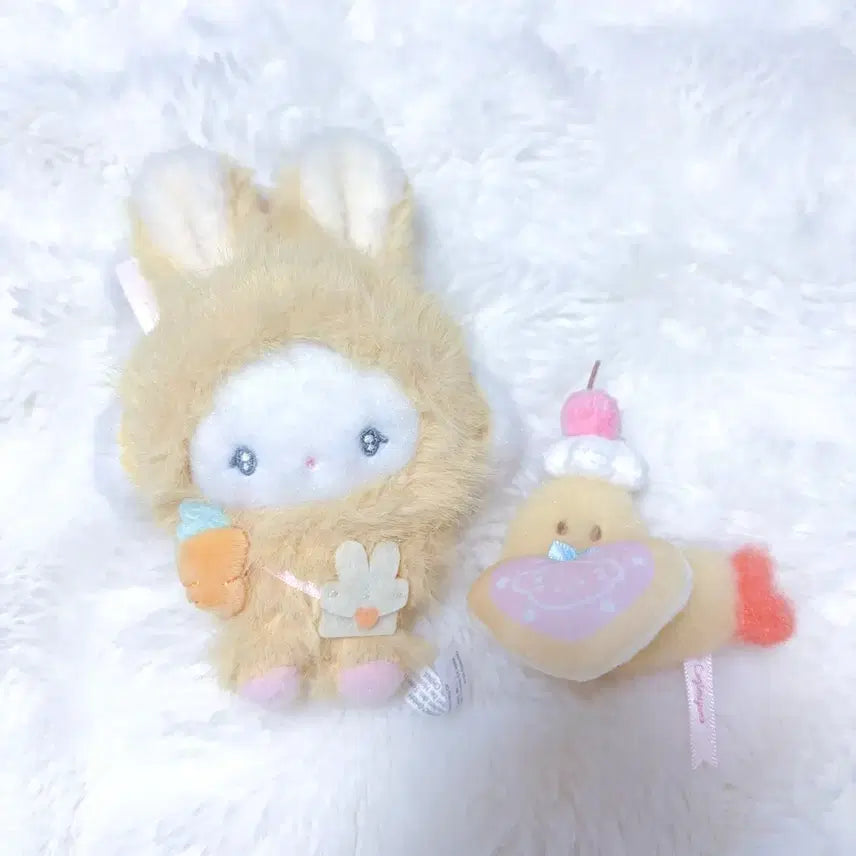 [BUNJANG] Sanrio Tong Tong Rabbit Kogimyung & Shrimp Tempura Charm Set / 산리오 통통토끼 코기뮹 + 새우튀김