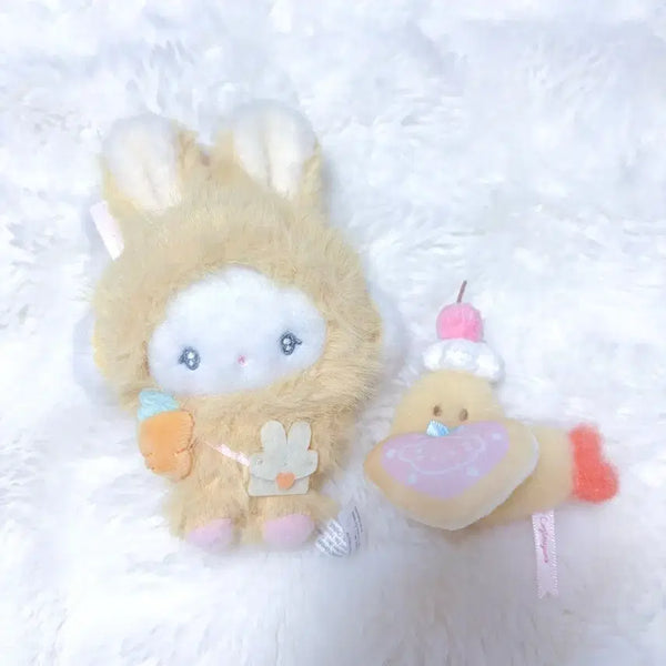 [BUNJANG] Sanrio Tong Tong Rabbit Kogimyung & Shrimp Tempura Charm Set / 산리오 통통토끼 코기뮹 + 새우튀김