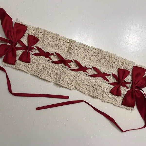[BUNJANG] Headrace Hedore Off-White Red / 헤드레이스 헤도레 오프화이트 레드 (생성 엔지)