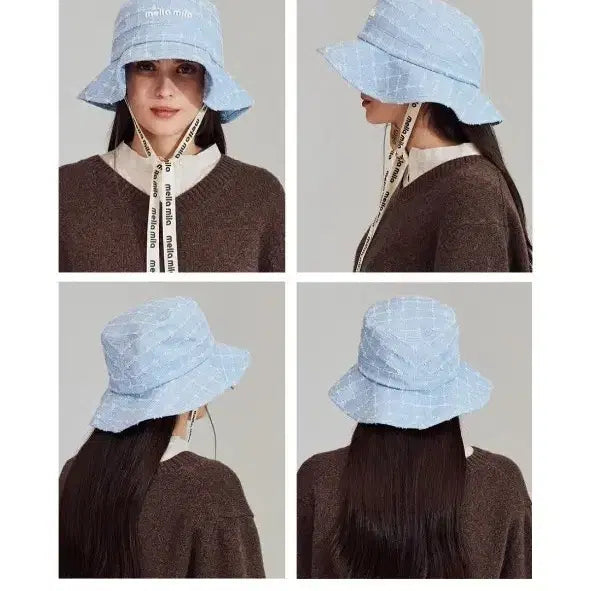 [BUNJANG] Melamila Pattern Bucket Hat / 멜라밀라 패턴 버킷햇 새상품