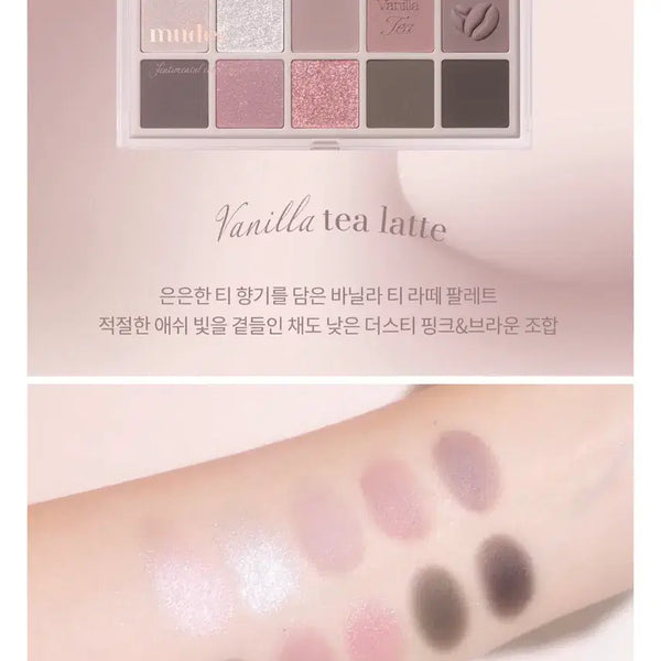 [BUNJANG] MUH'D Shol Moment Eyeshadow Palette Vanilla Tea Latte (Sealed) / (미개봉새상품) 뮤드 숄 모먼트 아이섀도우 팔레트 바닐라 티 라떼