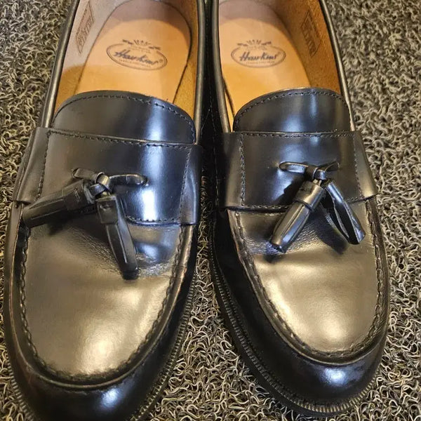[BUNJANG] Hawkins Penny Tassel Loafers Black / 호킨스 페니 테슬 로퍼 블랙