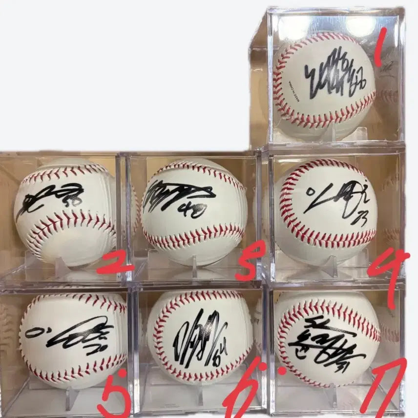 [BUNJANG] Samsung Lions Signed Baseball / 삼성라이온즈 싸인볼 판매/교환
