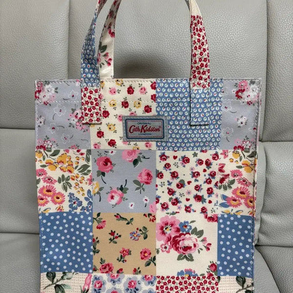 [BUNJANG] Cath Kidston Quilted Floral Pattern Book Bag / 캐스키드슨 북백