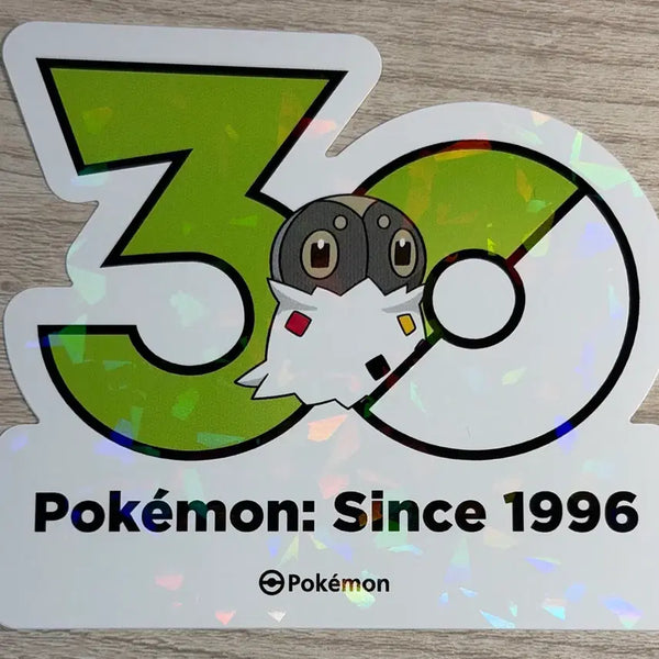 [BUNJANG] Pokemon 30th Anniversary Sticker / 포켓몬 30주년 기념 스티커 분떠도리