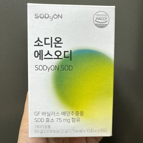[BUNJANG] SODION SOD 75mg (28 Pouches) / 소디온 에스오디 SOD 75mg