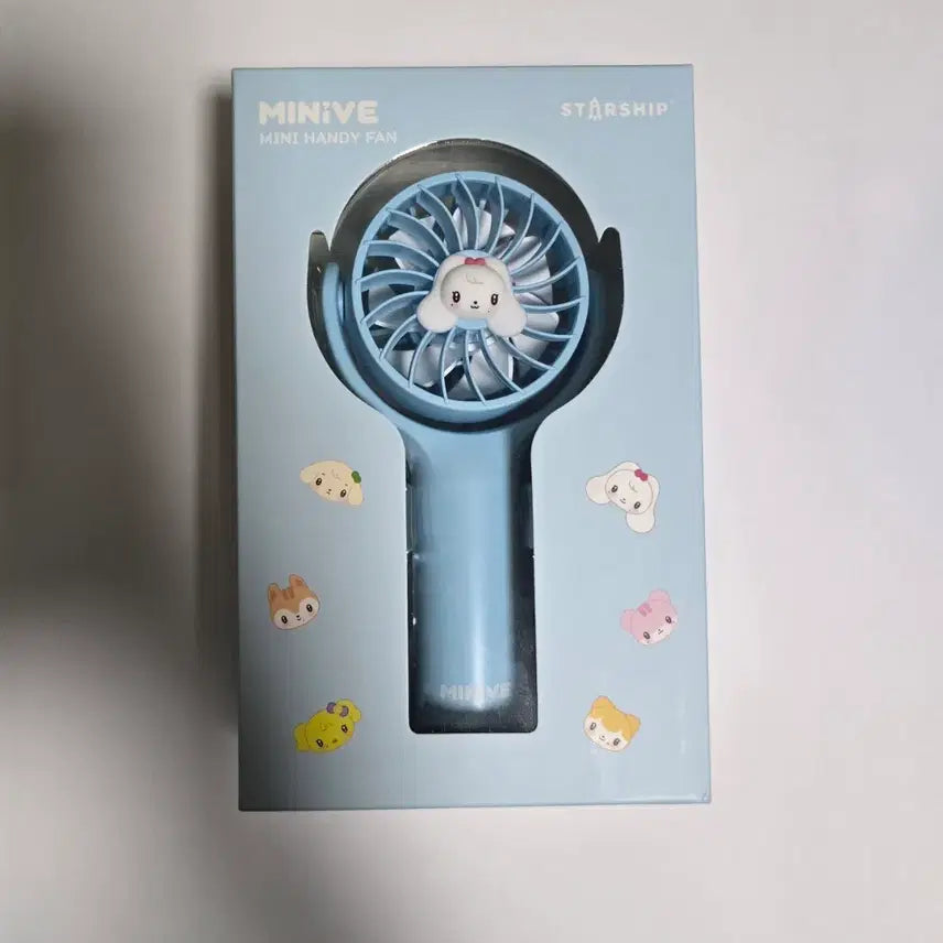 [BUNJANG] IVE MiniV Mini Handy Fan Jang Wonyoung / 아이브 미니브 팝업 미니 핸디팬 체리 장원영