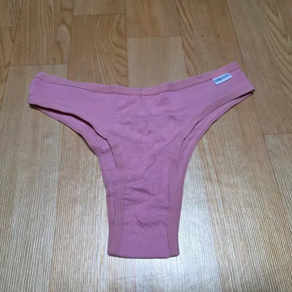 [BUNJANG] Women's Basic Cotton Panties (Pink, Size S-M) / 여자 면팬티 핑크 베이직 여성 중고 속옷 08021