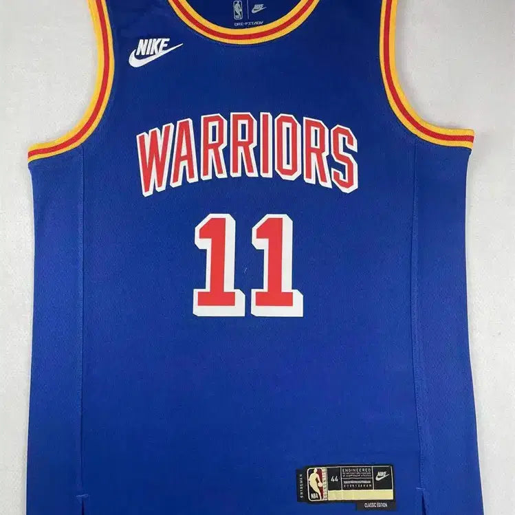 [BUNJANG] Golden State Warriors Stephen Curry #11 Basketball Jersey / NBA 농구복 열풍 골든스테이트 워리어스 11번 톰프슨 클래식 블루