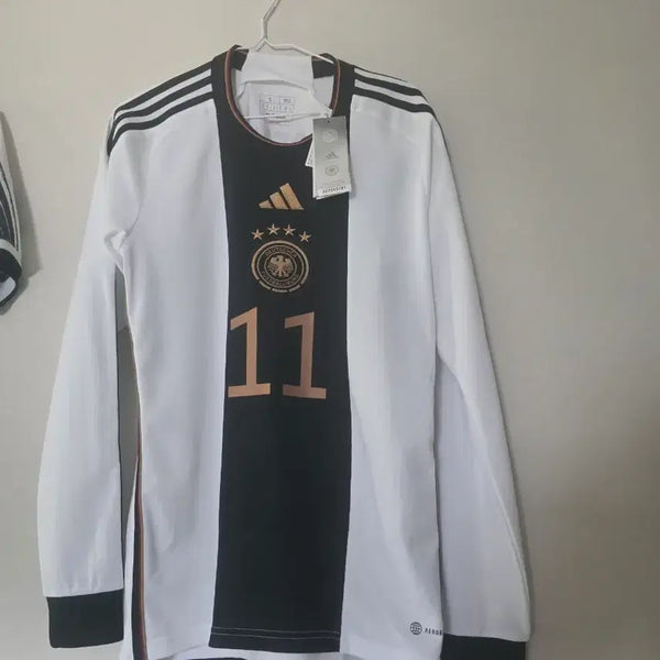 [BUNJANG] Adidas Germany National Team 22/24 Qatar World Cup Long Sleeve Replica Jersey (Men's S) / 22-24독일 국대 로이스 유니폼 롱슬 긴팔유니폼 판매S/택보유