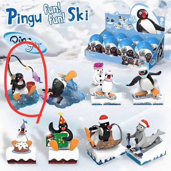 [BUNJANG] Pingu Real Life Winter Figure / 핑구 리어라이프 겨울 피규어