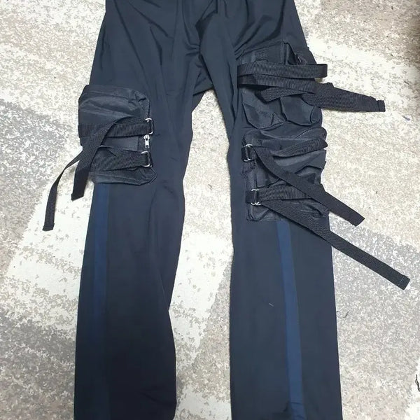 [BUNJANG] A-WENDE Multi Pocket Nylon Cargo Pants Black Size 1 / 어웬드(A-WENDE) 멀티 포켓 나일론 카고 팬츠 블랙 1사이즈 판매합니다