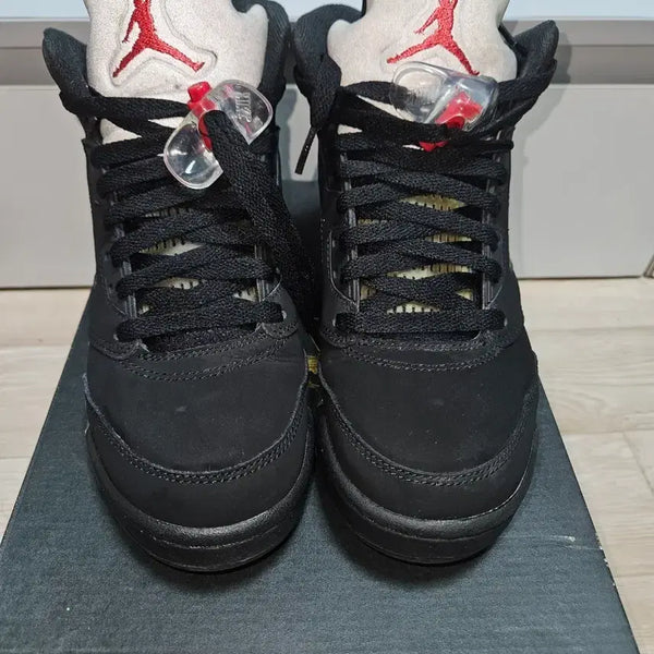 [BUNJANG] Air Jordan 5 Retro 'Black Metallic' (2016) - Size 240 / 조던 5 레트로 블랙 메탈릭 240