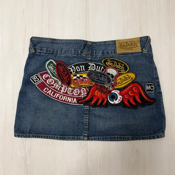 [BUNJANG] Bonnerchi Denim Skirt / 본더치 데님 스커트