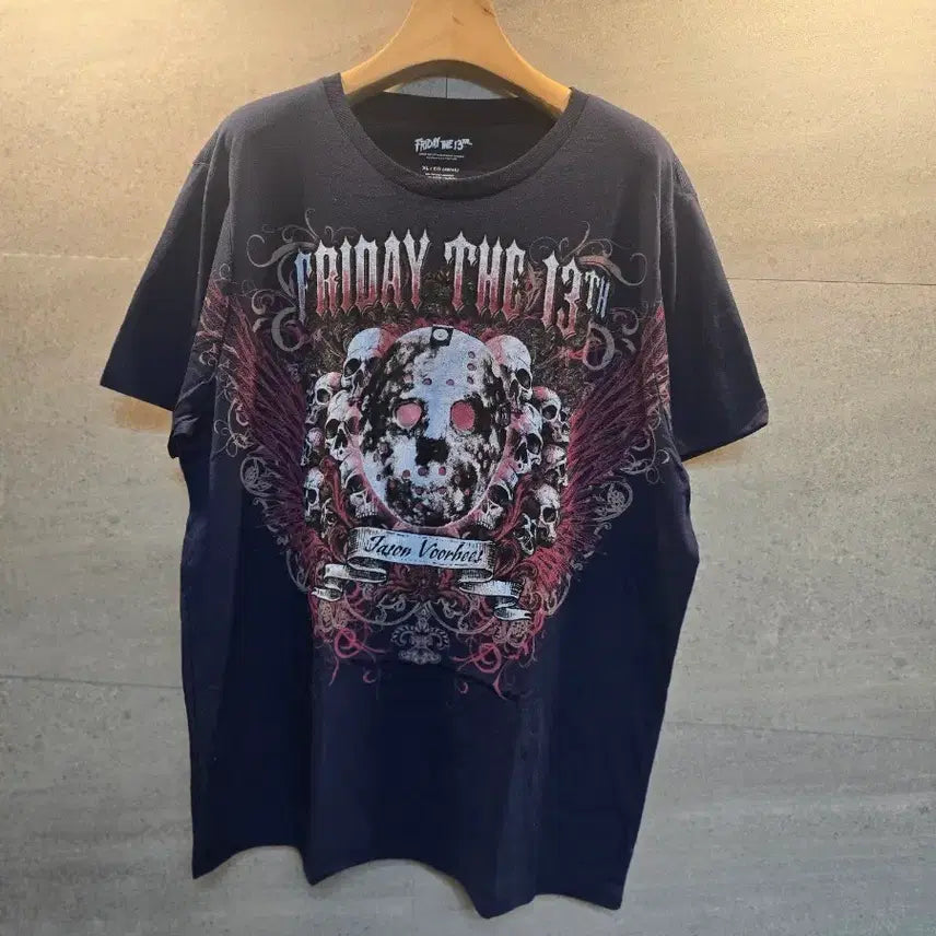 [BUNJANG] Friday the 13th Jason Voorhees Graphic T-Shirt XL / 프라이데이 더 13th 제이슨. 반팔티.
