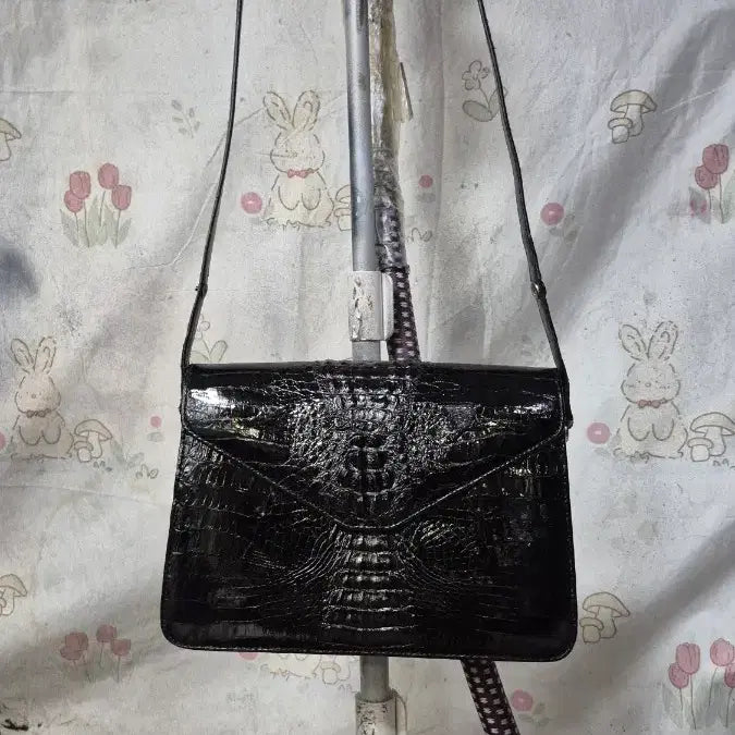 [BUNJANG] Aami Real Crocodile Leather Shoulder Bag / Aami   리얼 악어가죽    숄더백