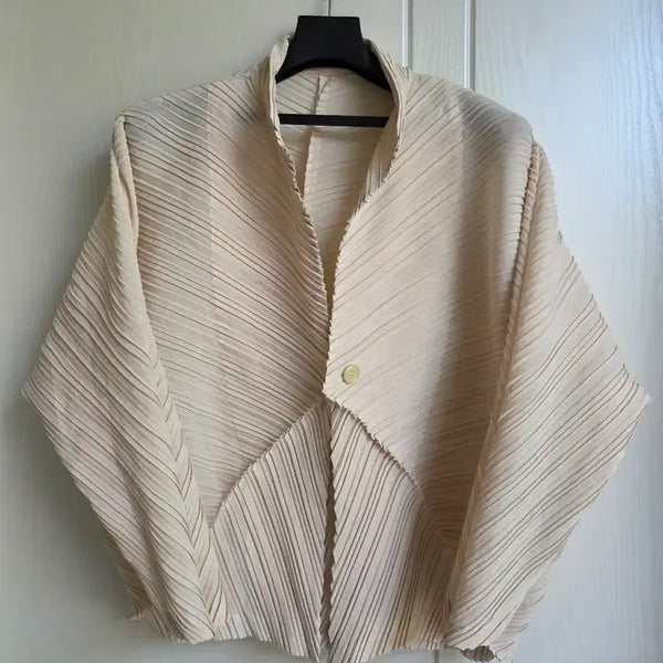 [BUNJANG] Pleats Me La Pleats Jacket/Cardigan - Ivory / 플리츠미  라플리 재킷/가디건 아이보리
