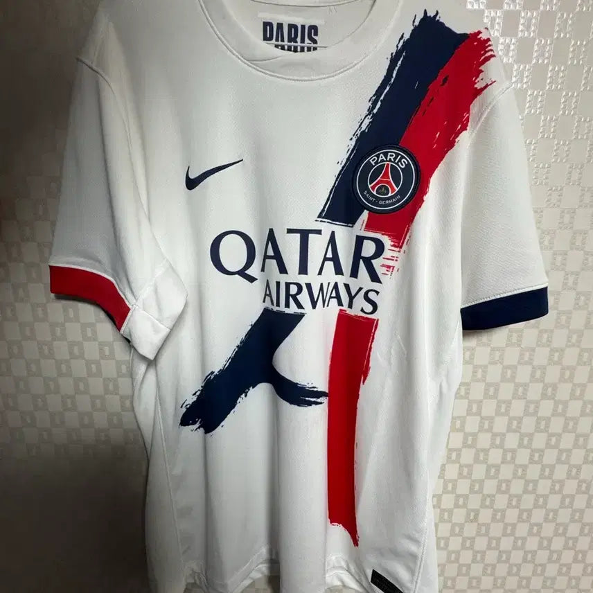 [BUNJANG] Paris Saint-Germain 24-25 Away Replica Short Sleeve Jersey (No Name Set) / 파리 생제르맹 24-25 어웨이 반팔 유니폼(No마킹)